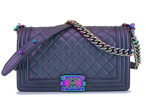 chanel boy bag mermaid|The Ultimate Guide to the Chanel Boy Bag .